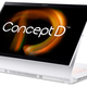 The Acer ConceptD laptops can pivot for a better view.